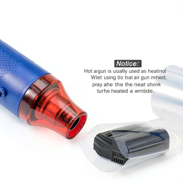 MECCANIXITY Battery Wrap PVC Heat Shrink Tubing 38mm x 60mm 10ft Clear-4