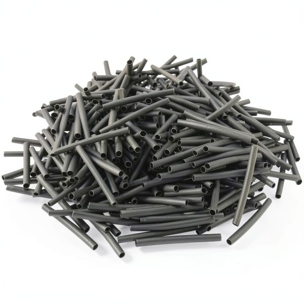 Heat Shrink Tubing 300pcs 1mm Black by ThreeBulls 2to1 Marine Grade-0